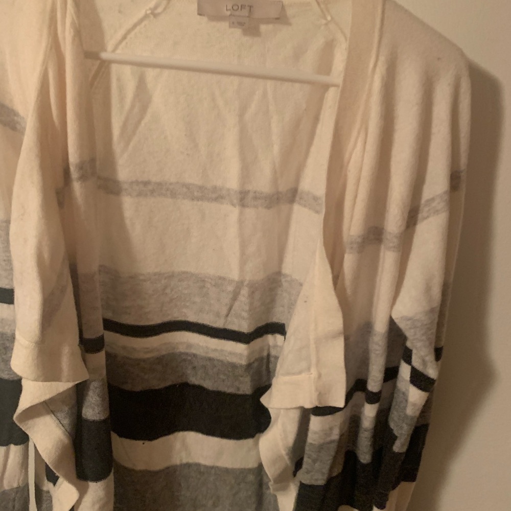 Loft Ruffle Cardigan - Picture 2 of 2